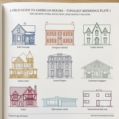 A Field Guide to American Houses — The Definitive Guide to Identifying America's Domestic Architecture